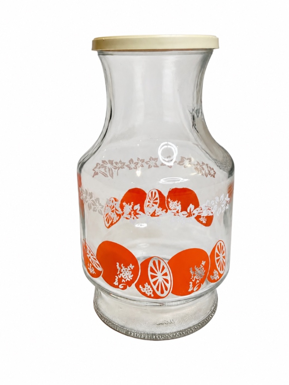 Vintage Anchor Hocking Orange Blossom Pitcher, OJ Carafe